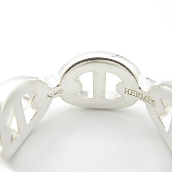 HERMES Silver Ring - Picture 4 of 9